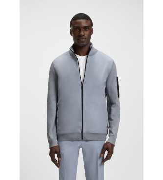 BOSS Sweatshirt Momentum-X HY grau