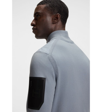 BOSS Sweatshirt Momentum-X HY grau