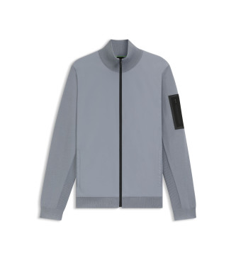 BOSS Sweatshirt Momentum-X HY grau