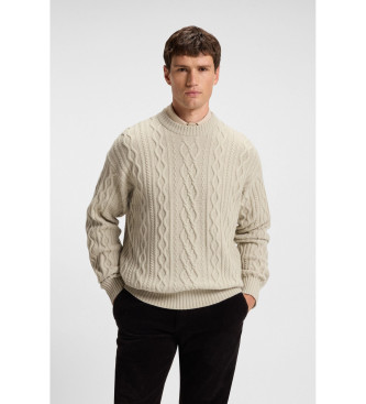 BOSS Camisola bege Kableto