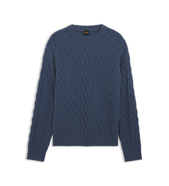BOSS Pull Kableto bleu