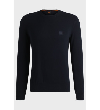 BOSS Maglione blu navy Kanovano