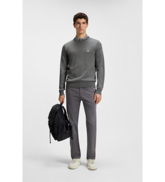 BOSS Szary sweter Kanovano