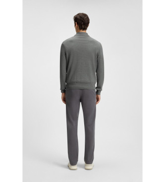 BOSS Szary sweter Kanovano