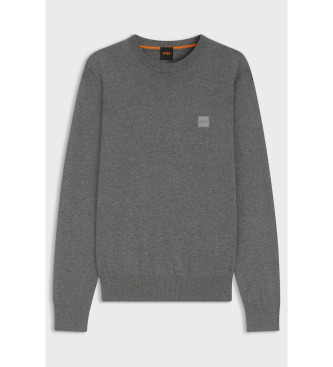 BOSS Szary sweter Kanovano