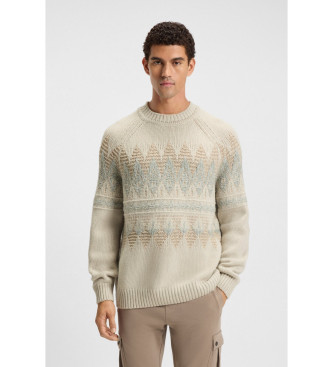 BOSS Jersey Karombo beige