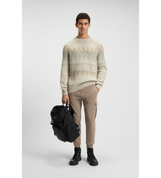 BOSS Jersey Karombo beige