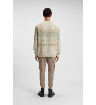 BOSS Jersey Karombo beige