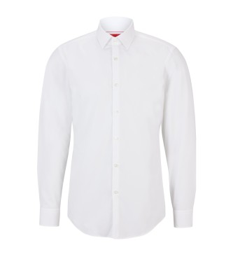 HUGO Koszula Kenno Slim Fit biała