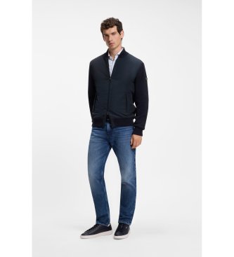 BOSS Sneakers in pelle Kieran Tenn blu marino