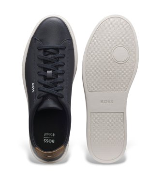 BOSS Sneakers in pelle Kieran Tenn blu marino