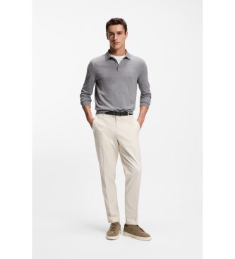 BOSS Baskets en cuir Kieran Tenn vert