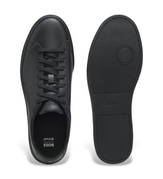 BOSS Sneakers in pelle nera Kieran
