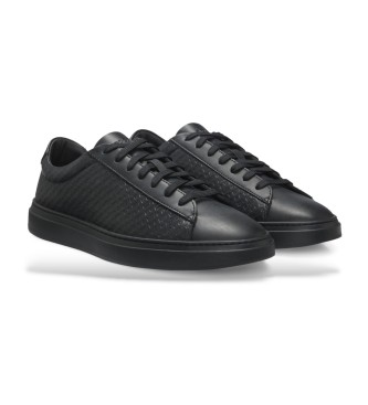 BOSS Sneakers in pelle nera Kieran