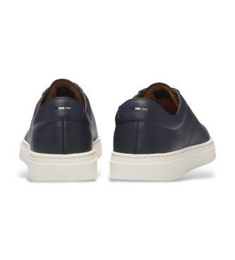 BOSS Sneakers in pelle blu navy Kieran