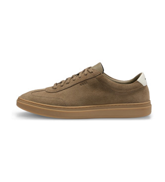 BOSS Sneakers in pelle marrone Kieran