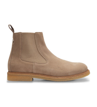 BOSS Botines de Piel Kope beige
