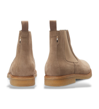 BOSS Botines de Piel Kope beige