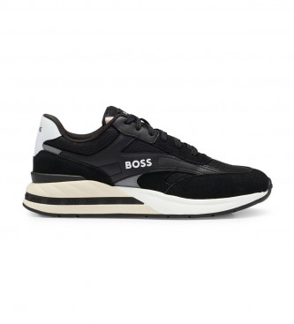 BOSS Kurt Sdme Leather Sneakers black