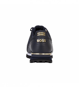 BOSS Logos Sneakers Black, Navy
