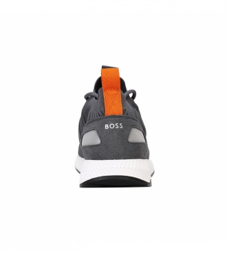 BOSS Titanium Grey Sneakers