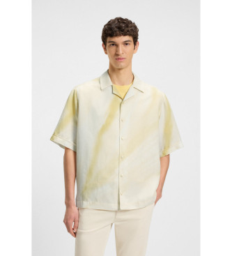 BOSS Lapisy shirt yellow
