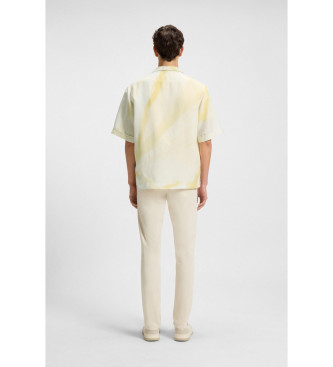 BOSS Lapisy shirt yellow
