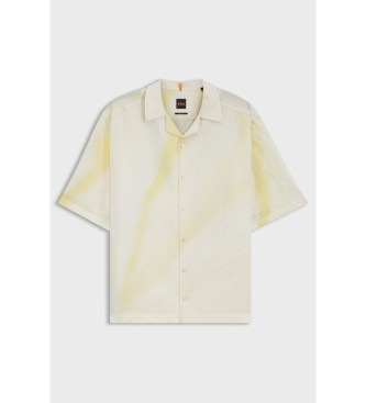 BOSS Lapisy shirt yellow