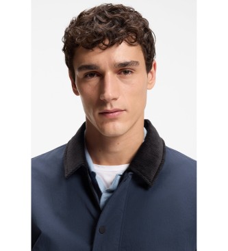 BOSS Navy Casual Jacket