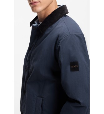 BOSS Navy Casual Jacket