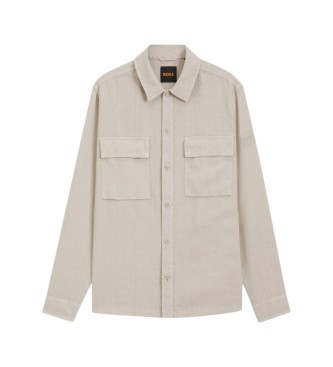 BOSS Chemise beige Locky 3