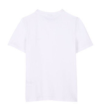 BOSS St med 2 kortrmede T-shirts med logotryk bl, hvid