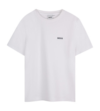 BOSS Lot de 2 T-shirts  manches courtes avec impression du logo en blanc et en bleu marine