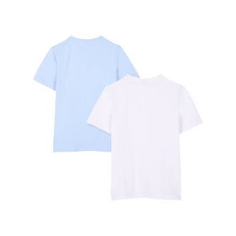 BOSS Set of 2 Plain T-shirts blue, white