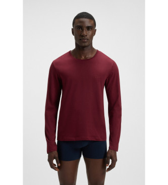 BOSS Set di 3 magliette classiche blu navy, bordeaux e bianche