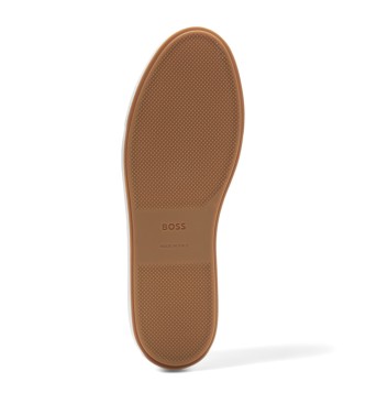 BOSS Sneakers Mirage in pelle bianca