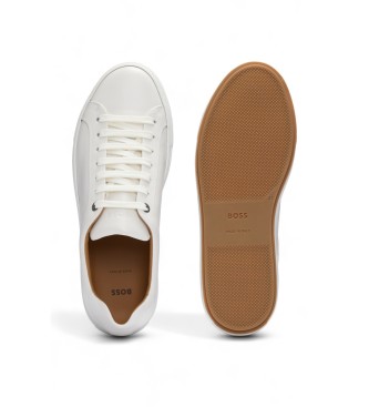BOSS Sneakers Mirage in pelle bianca