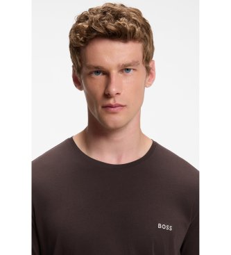 BOSS T-shirt Mix&Match marron