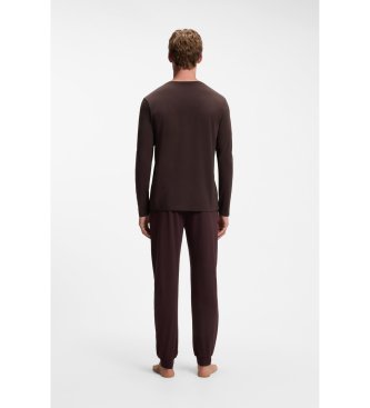 BOSS T-shirt Mix&Match marron