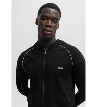 BOSS Sudadera Mix&Match negro