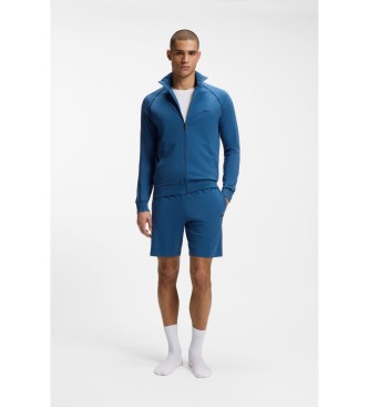 BOSS Elastisk bomuldsjakke bl�