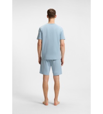 BOSS T-shirt Mix&Match azul