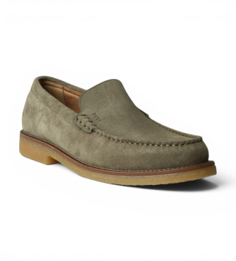 BOSS Mocassini in pelle Kope Mocc verde
