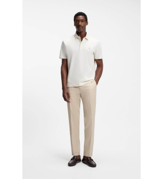 BOSS Leder-Mokassins Noel Mocc braun