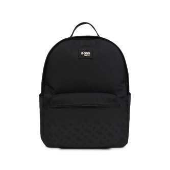 BOSS Sac  dos monogramme Double B noir