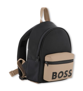 BOSS Sac � dos Bicolore noir