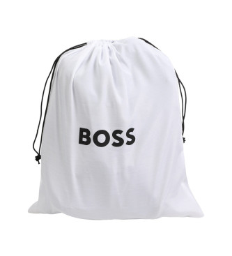 BOSS Sac  dos monogramme Double B noir