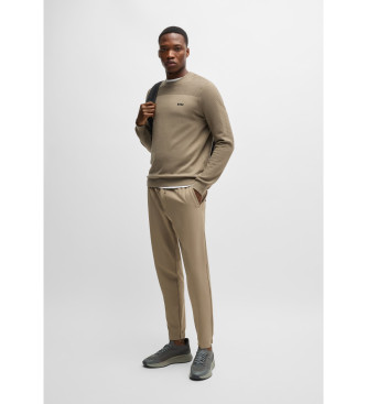 BOSS Momentum Pullover beige