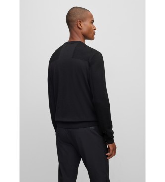 BOSS Jersey Momentum Dry Flex negro