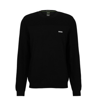 BOSS Jersey Momentum Dry Flex negro